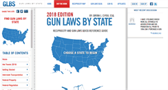 Desktop Screenshot of gunlawsbystate.com
